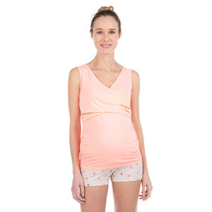Camiseta de premamá y de lactancia homewear 