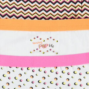 Júnior - Pack de 3 culottes cortos con estampado de fantasía 