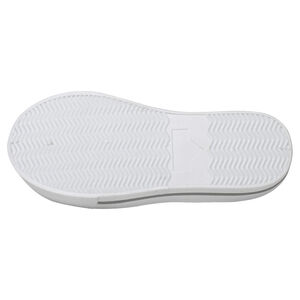 Merceditas de tela con elástico y lazo 