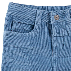 Pantalón de terciopelo de milrayas con bolsillos 