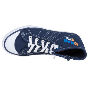 Zapatillas de deporte de caña alta de tela con motivos estampados 
