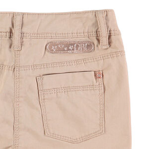 Pantalón corte slim de sarga lisa  Main Pantalón corte slim de sarga lisa