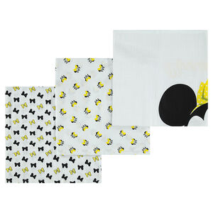 Lote de 3 mueslinas de algodón Disney Minnie 