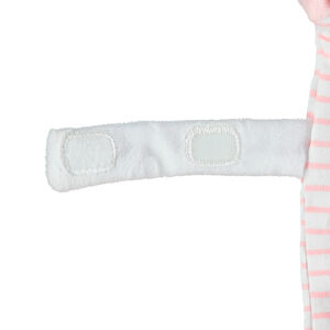 Doudou mouchoir chat en velours 