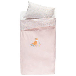 Funda de nórdico y funda de almohada con estampado de zorro 