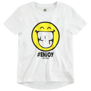 Júnior - Camiseta de manga corta de punto con ©Smiley estampado 