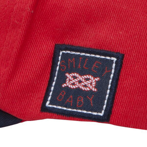 Visera de sarga bicolor con parches ©Smiley 