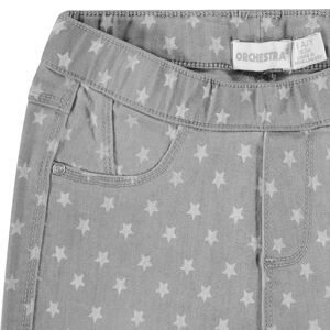 Jeggings de efecto desgastado con corazones all-over  Main Jeggings de efecto desgastado con corazones all-over