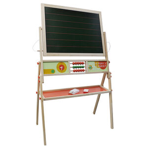 Pizarra doble cara - con complementos 