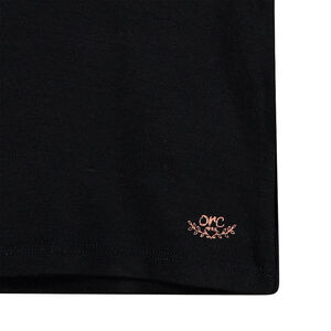 Camiseta interior con cuello subido y logo estampado 