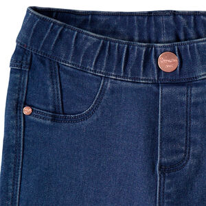 Júnior - Jeggings vaqueros con detalles rosa gold 