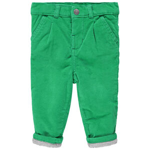 Pantalon en velours doublure jersey 