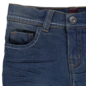Jeans slim efecto usado 