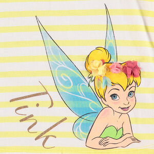 Camiseta con tirantes con volantes y estampado de Hada Campanilla 