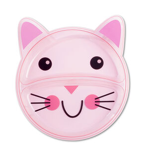 Plato con compartimentos - Gato 