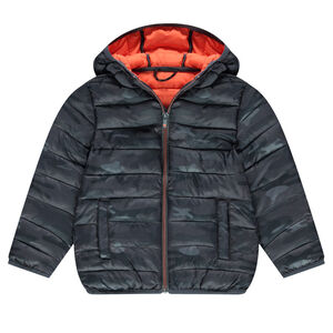 Anorak acolchado con capucha 