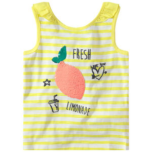 Camiseta de punto de rayas con fruta de lentejuelas mágicas   Main Camiseta de punto de rayas con fruta de lentejuelas mágicas