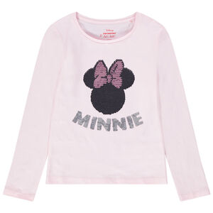 Camiseta de manga larga con Minnie de lentejuelas mágicas Disney  Main Camiseta de manga larga con Minnie de lentejuelas mágicas Disney