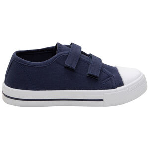 zapatilla  de lona à scratchs 