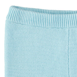 Leggings con pies cerrados de punto de algodón ecológico 