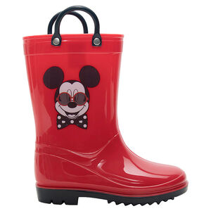 Botas de lluvia de niño lisas con dibujo de Mickey de la 24 a la 27 