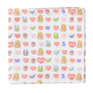 Pack de 3 mantillas 70 x 70 cm &copy;Smiley Baby 