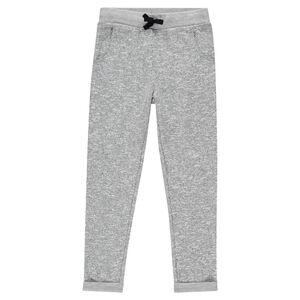 Pantalón corte loose-fit de felpa 