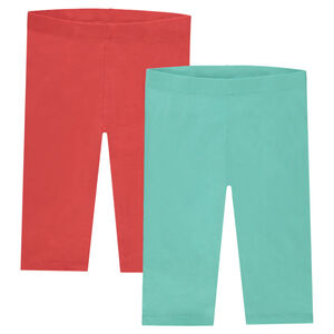 Pack de 2 pantalones de ciclistas lisos  Main Pack de 2 pantalones de ciclistas lisos