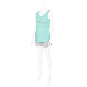 Camiseta de premamá y lactancia con frutas estampadas 