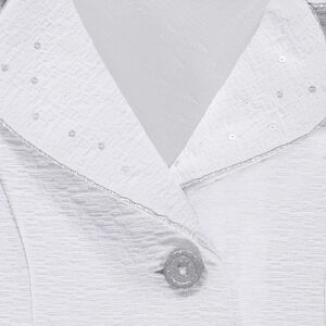 Chaqueta de jácquard con forro satinado 