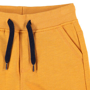 Bermudas de felpa jaspeada. 