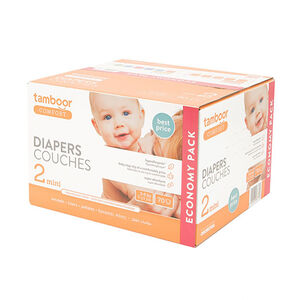 Pañales hypoalergenicos Comfort talla 2 - x70 