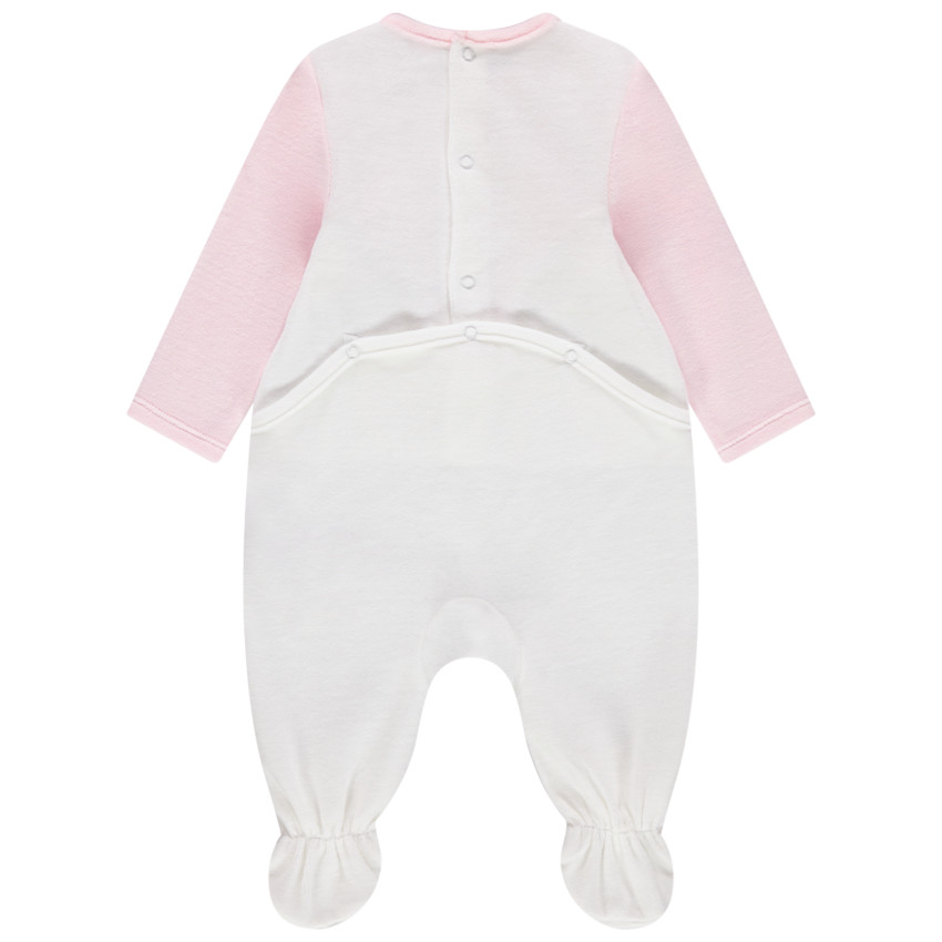 Dors-bien en velours motif lapin 