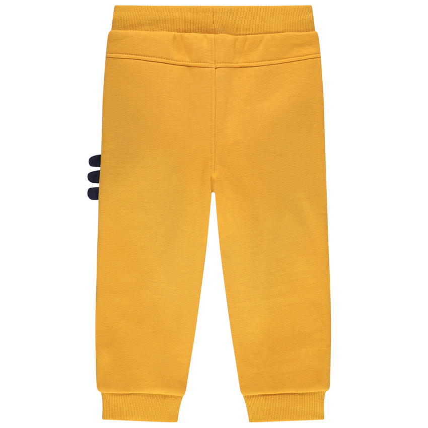 Pantalon de jogging en molleton uni jaune print dinosaure  Additional Pantalon de jogging en molleton uni jaune print dinosaure