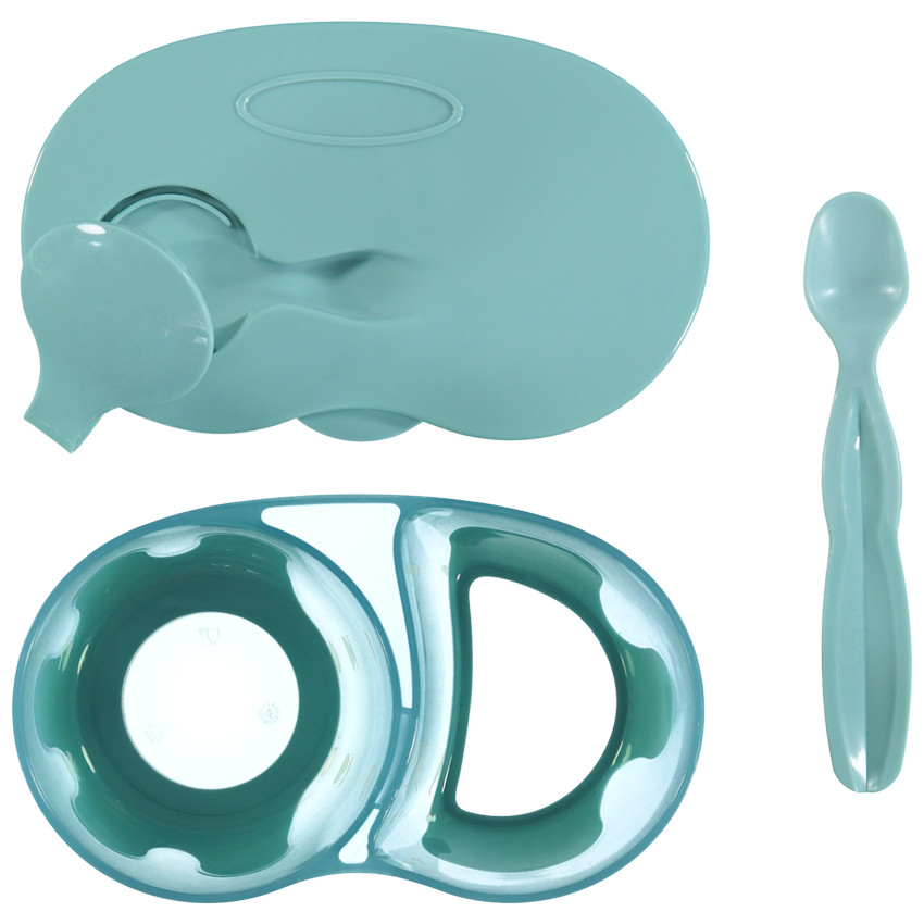 Conjunto para comer de promenade Mix'N'Match - Azul 