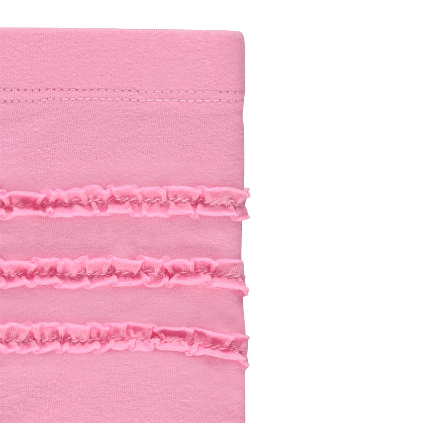 Conjunto de 3 piezas con túnica de flores, chaqueta y leggings lisos 