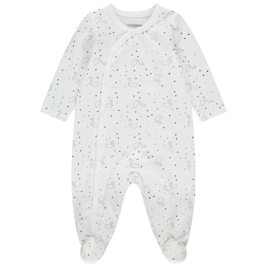 lote de 3 Pelele estampados cisnes all-over 