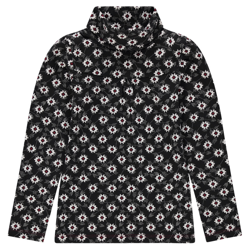 Jersey con estampado ikat 