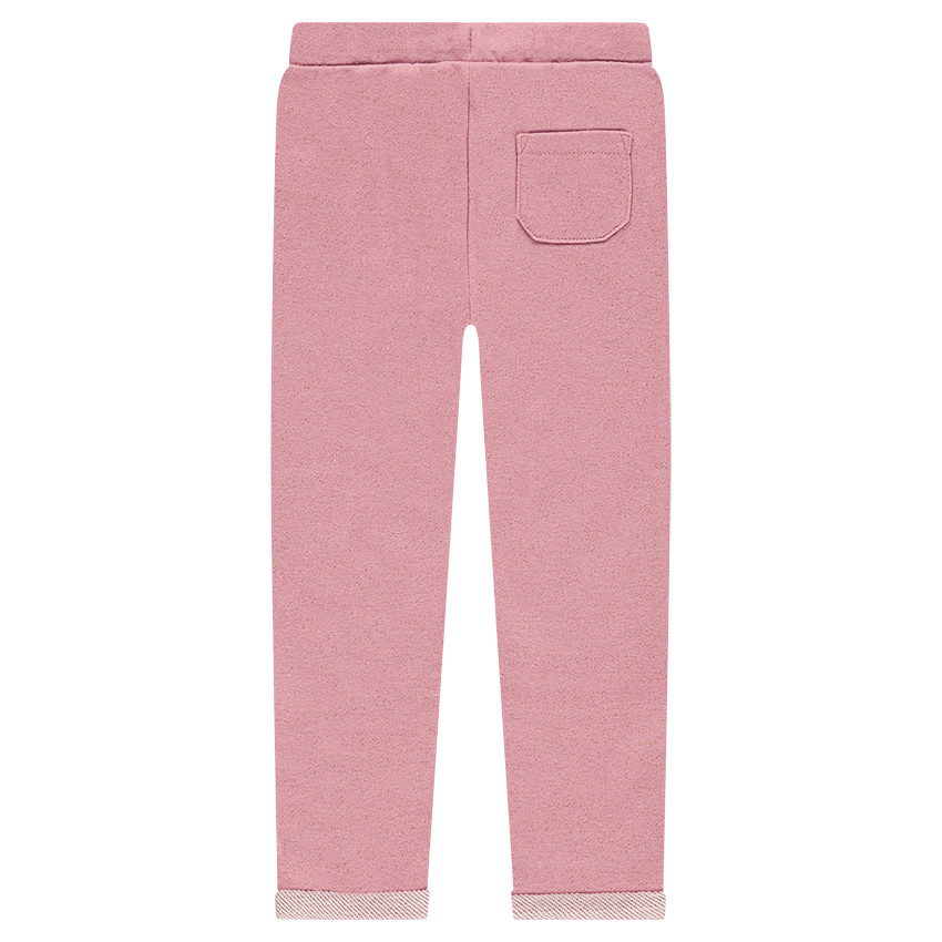 Júnior - Pantalón de chándal mezcla de felpa con hilo brillante 