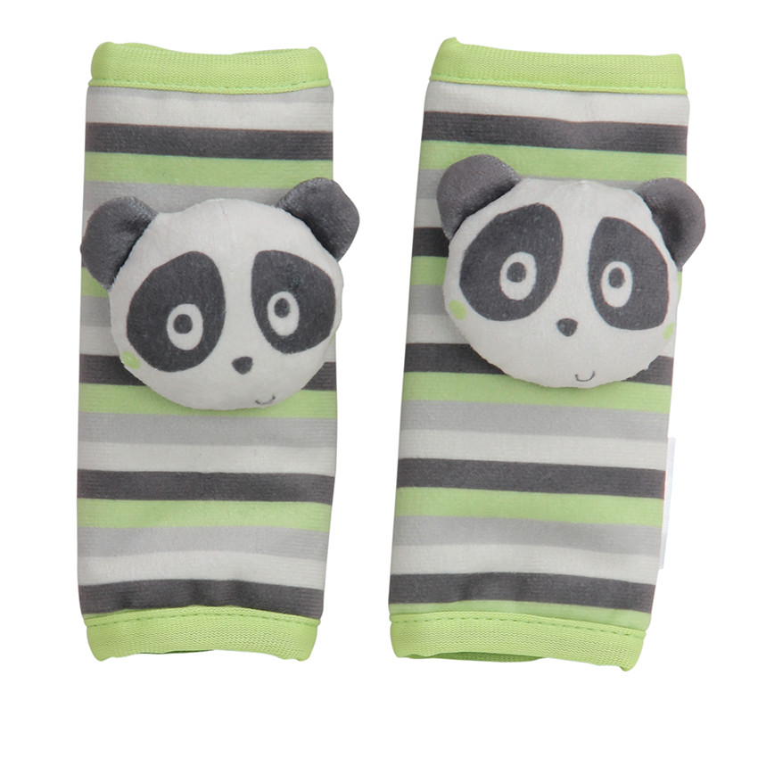Lot de 2 protectores de cinturón - Tema Panda 