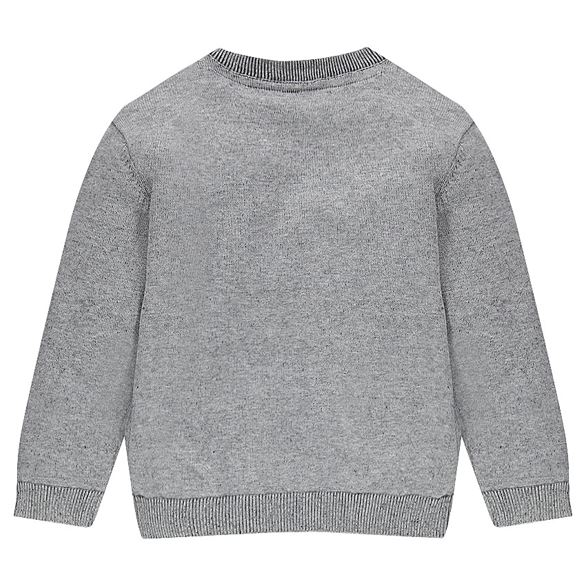 Júnior - Jersey de punto con parche de insignia 