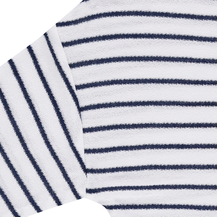 Júnior - Camiseta de manga larga con estilo de marinera con estampado 
