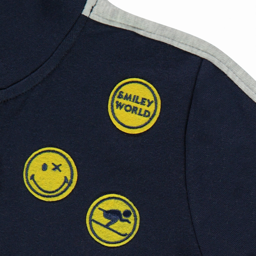 Chándal de felpa con parches ©Smiley 