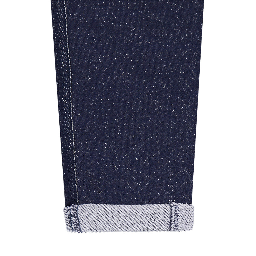 Pantalón de chándal de felpa con mezcla de hilo plateado.  Additional Pantalón de chándal de felpa con mezcla de hilo plateado.