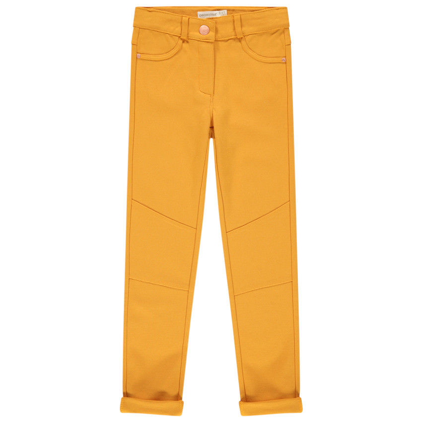 Pantalon en milano à découpes  