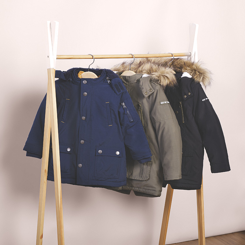 Parka 2 en 1 con anorak sin mangas integrada 