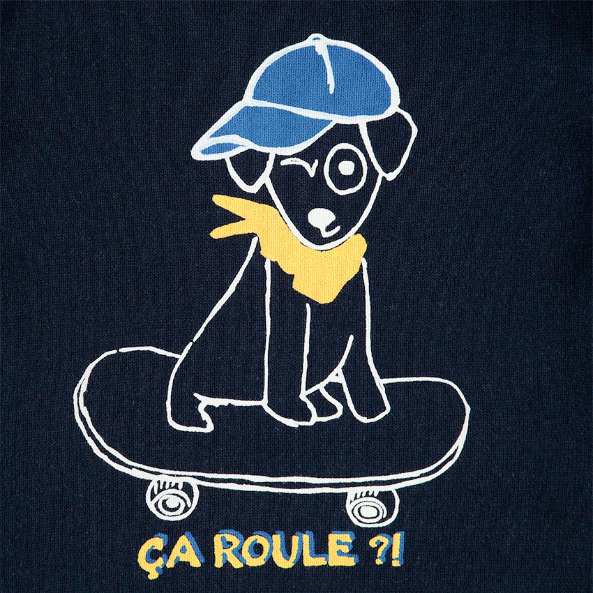 Jersey de punto con animal estampado en la parte delantera 