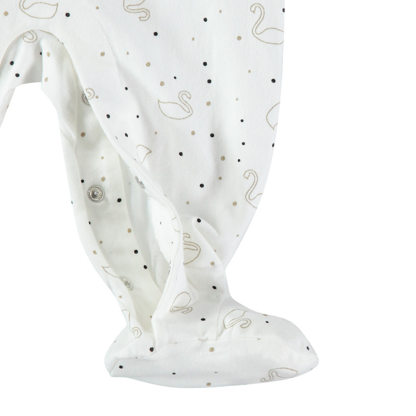 lote de 3 Pelele estampados cisnes all-over 