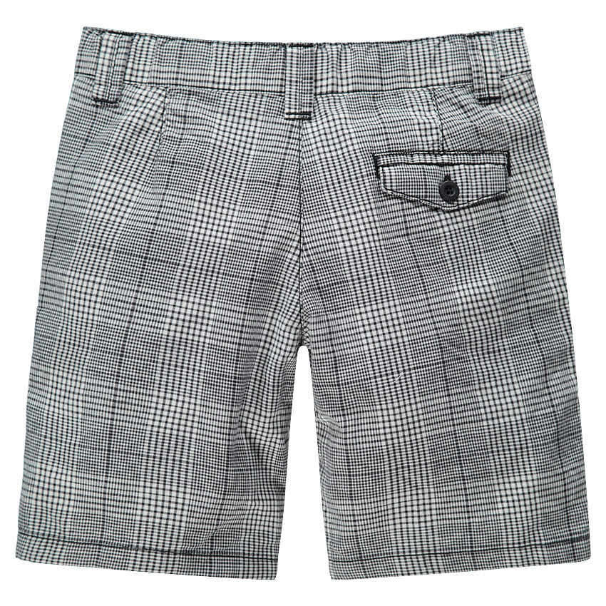 Bermudas de cuadros con Príncipe de Gales all over 