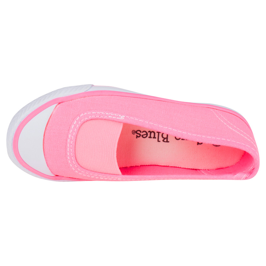 Zapatos merceditas con sujeción mediante elástico de tela 